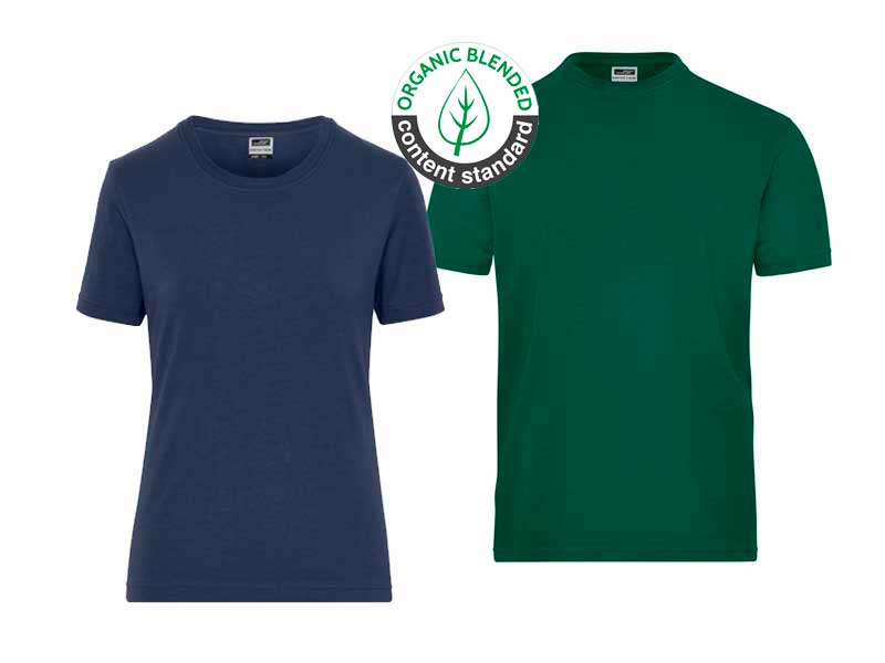 Bio T-shirt, workwear stretch