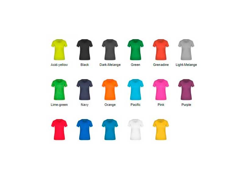 Active t-shirt med v-hals