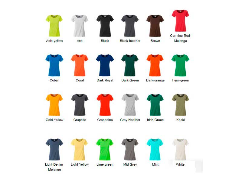 Basic T-shirt i organisk bomuld