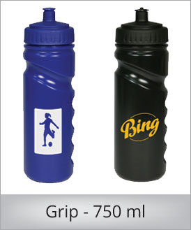 Smart og handy drikkeflaske / drikkedunk Grip 750 ml