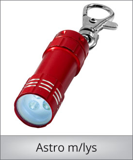 Astro lille  Lommelygter i mange varianter og priser.
